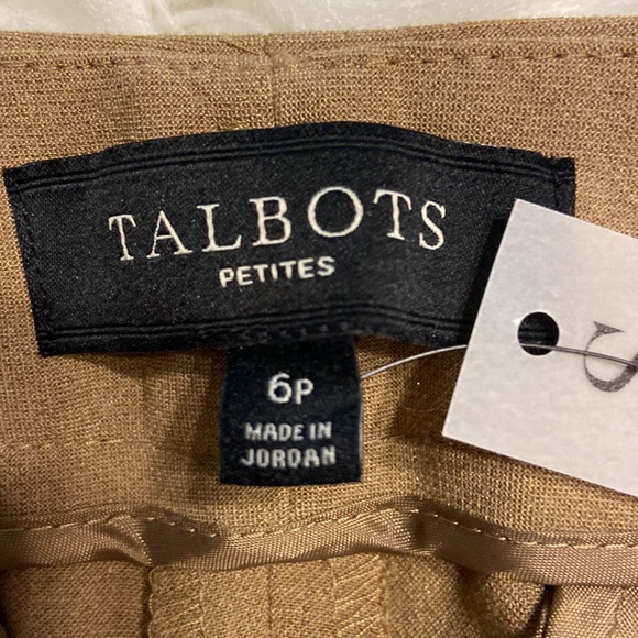 TALBOTS Petite Signature Pants size 6P brand new with tags inseam 28” waist 30” - Picture 8 of 16